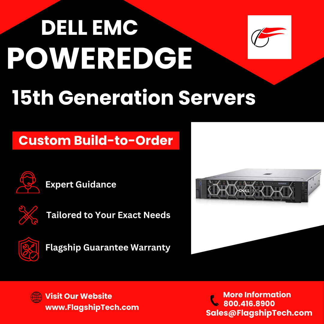 Dell EMC 15th Generation PowerEdge Servers: Custom-Built Solutions from Flagship Technologies