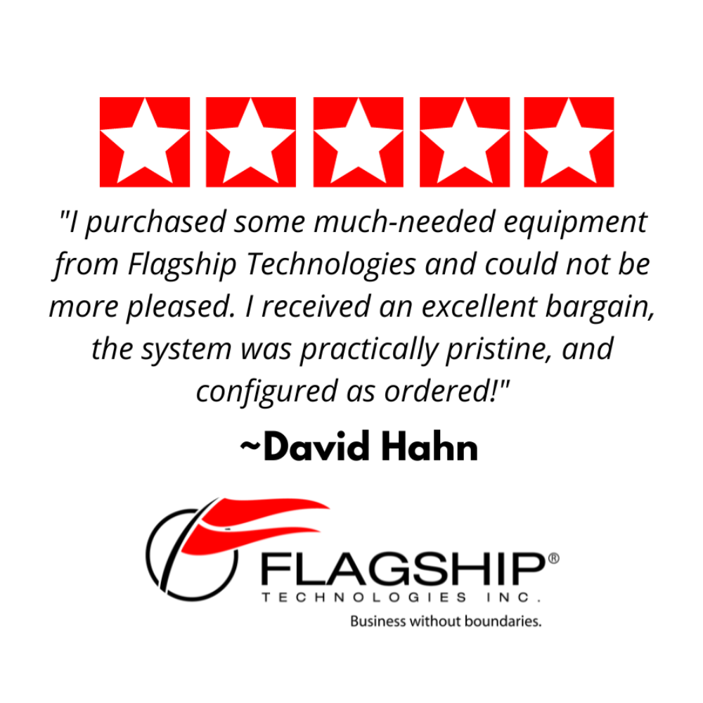 Flagship Technologies Customer Reviews - David Hahn