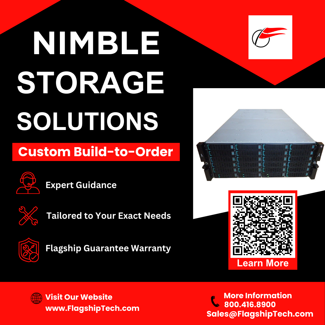 Flagship Technologies: The Advantages of Nimble Storage Solutions for Your Business