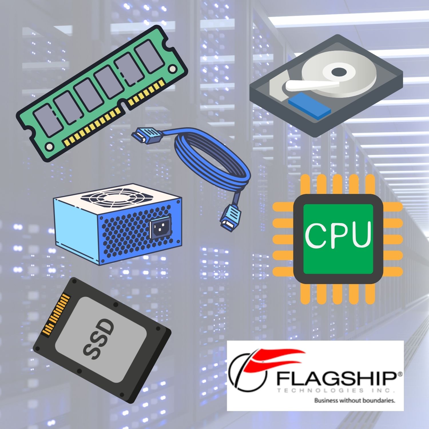 Top 5 Server Spare Parts to Have on Hand for Disaster Recovery - Flagship Technologies